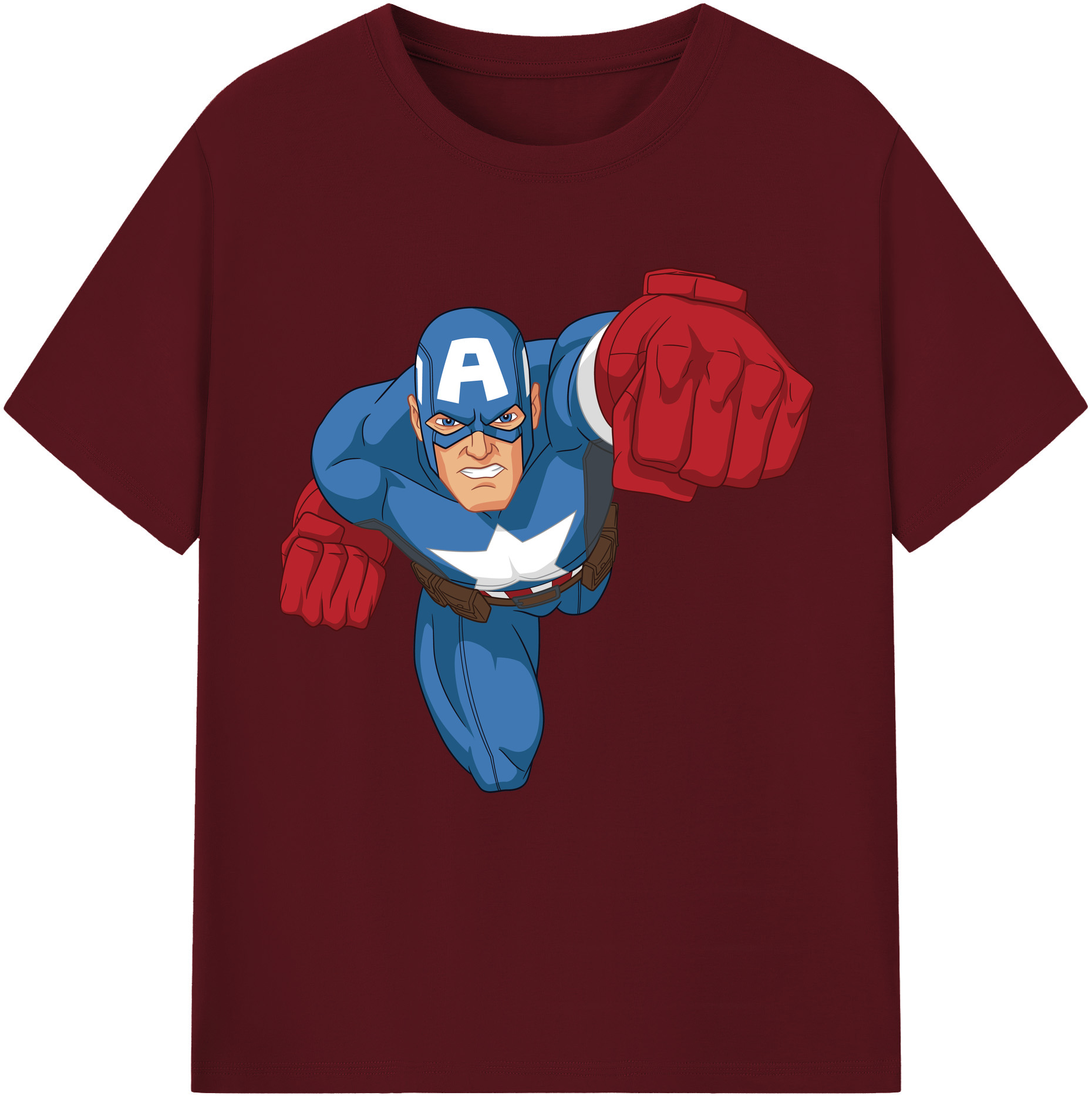 （画像用） アベンジャーズ The Avengers 綿100％半袖Tシャツ（フロントプリント）